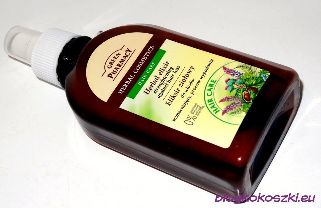 green pharmacy eliksir ziołowy przeciw wypadaniu włosów 250ml